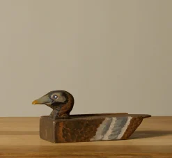 Pierce & Ward ANTIQUE PAINTED DUCK BOX | Boxes