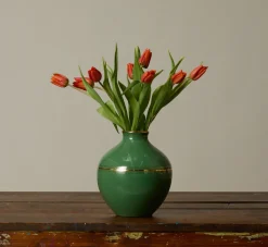Pierce & Ward ART DECO BOCHE FERES EARTHWARE VASE | Vessels