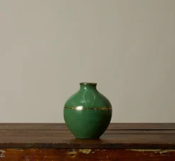 Pierce & Ward ART DECO BOCHE FERES EARTHWARE VASE | Vessels