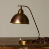 Pierce & Ward ART DECO BRASS & COPPER DESK LAMP | Lighting
