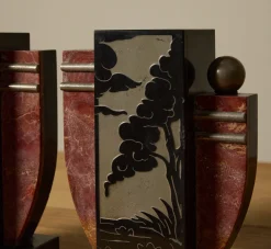 Pierce & Ward ART DECO FRENCH BOOKENDS | Books & Bookends