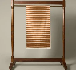 Pierce & Ward BAINA FRANKLIN BATH TOWEL IN CHALK AND FUYU | Bed + Bath