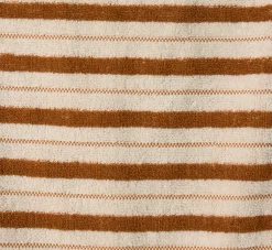 Pierce & Ward BAINA SAN LUIS HAND TOWEL IN CHALK AND FUYU | Bed + Bath