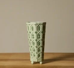Pierce & Ward CARA BAUERMEISTER ARTIST'S TOUR VASE IN MINT | Gifts