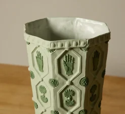 Pierce & Ward CARA BAUERMEISTER ARTIST'S TOUR VASE IN MINT | Gifts