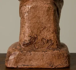 Pierce & Ward CERAMIC SEATED WOMAN FIGURE | Objets D'Art