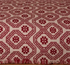 Pierce & Ward CERPA BLANKET IN CRIMSON RED 91