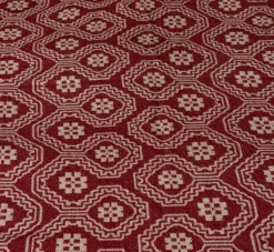 Pierce & Ward CERPA BLANKET IN CRIMSON RED 91