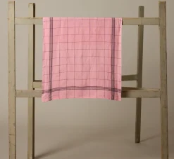 Pierce & Ward CHARVET FRENCH LINEN TEA TOWEL IN BUVARD | Kitchen