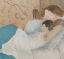 Pierce & Ward CIRCA 1940'S ITALIAN SLEEPING FIGURE | Art