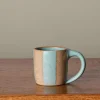 Pierce & Ward COFFEE MUG BY SALT CERAMICS IN POOLSIDE STRIPE | Kitchen