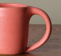 Pierce & Ward COFFEE MUG BY SALT CERAMICS IN SALMON | Kitchen