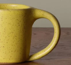 Pierce & Ward COFFEE MUG BY SALT CERAMICS MUG IN YOLK | Kitchen