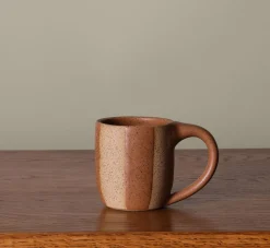 Pierce & Ward COFFEE MUG BY SALT CERAMICS IN CACAO STRIPE | Kitchen