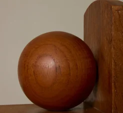Pierce & Ward DUTCH ART DECO WOOD BOOKENDS | Books & Bookends