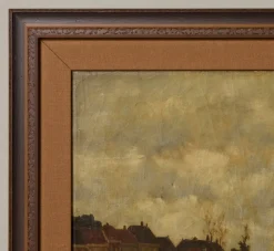 Pierce & Ward EARLY 20TH CENTURY BELGIAN CITYSCAPE BY VICTOR BAUFFE EARLY 20TH CENTURY BELGIAN CITYSCAPE BY VICTOR BAUFFE (1849-1921) | Art