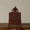 Pierce & Ward EARLY 20TH CENTURY BLACK FOREST CARVED MUSIC BOX | Boxes