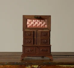 Pierce & Ward EARLY 20TH CENTURY BLACK FOREST CARVED MUSIC BOX | Boxes