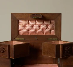 Pierce & Ward EARLY 20TH CENTURY BLACK FOREST CARVED MUSIC BOX | Boxes