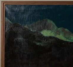 Pierce & Ward EARLY 20TH CENTURY ITALIAN MOONLIT ALPS | Art