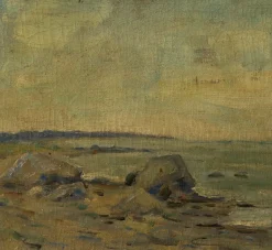Pierce & Ward EARLY 20th CENTURY ITALIAN MARINESCAPE BY GIULIO ARISTIDE SARTORIO (1860-1932) | Art