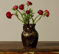 Pierce & Ward EARTHENWARE FOLK ART PITCHER | Ceramics | Vessels