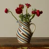Pierce & Ward EARTHENWARE FOLK ART SWIRL JUG I | Ceramics | Vessels