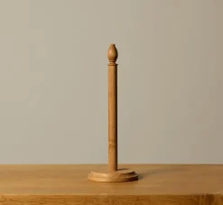 Pierce & Ward ENGLISH OAK KITCHEN PAPER TOWEL STAND | Kitchen