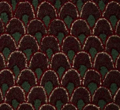 Pierce & Ward FRAMED EARLY 20TH CENTURY AMERICAN GEOMETRIC HOOKED RUG II | Art