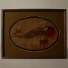 Pierce & Ward FRENCH ART DECO EMBROIDERED RECLINING NUDE | Art