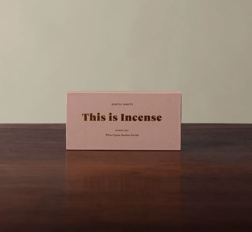 Pierce & Ward GENTLE HABITS BYRON BAY INCENSE | Apothecary