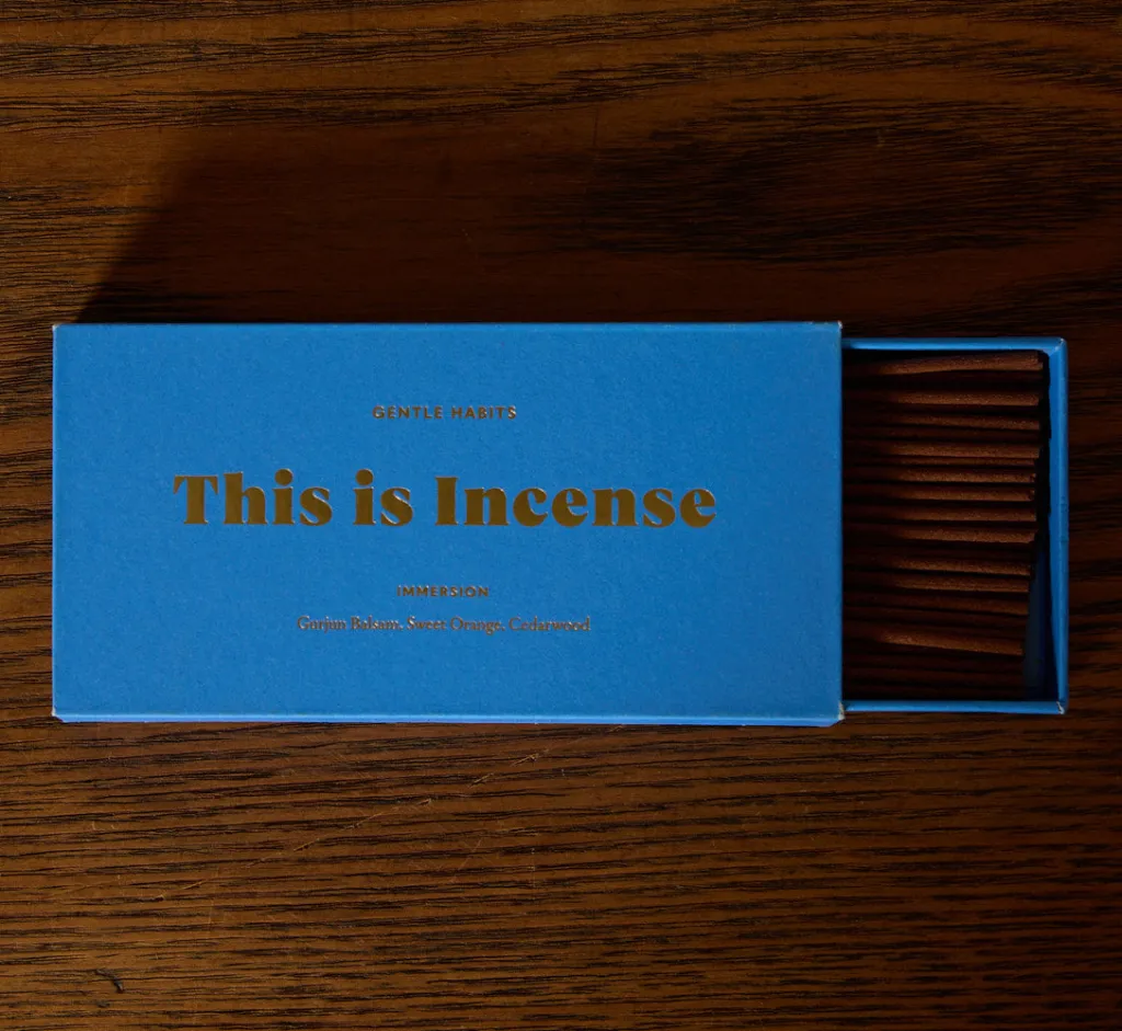 Pierce & Ward GENTLE HABITS IMMERSION INCENSE | Apothecary