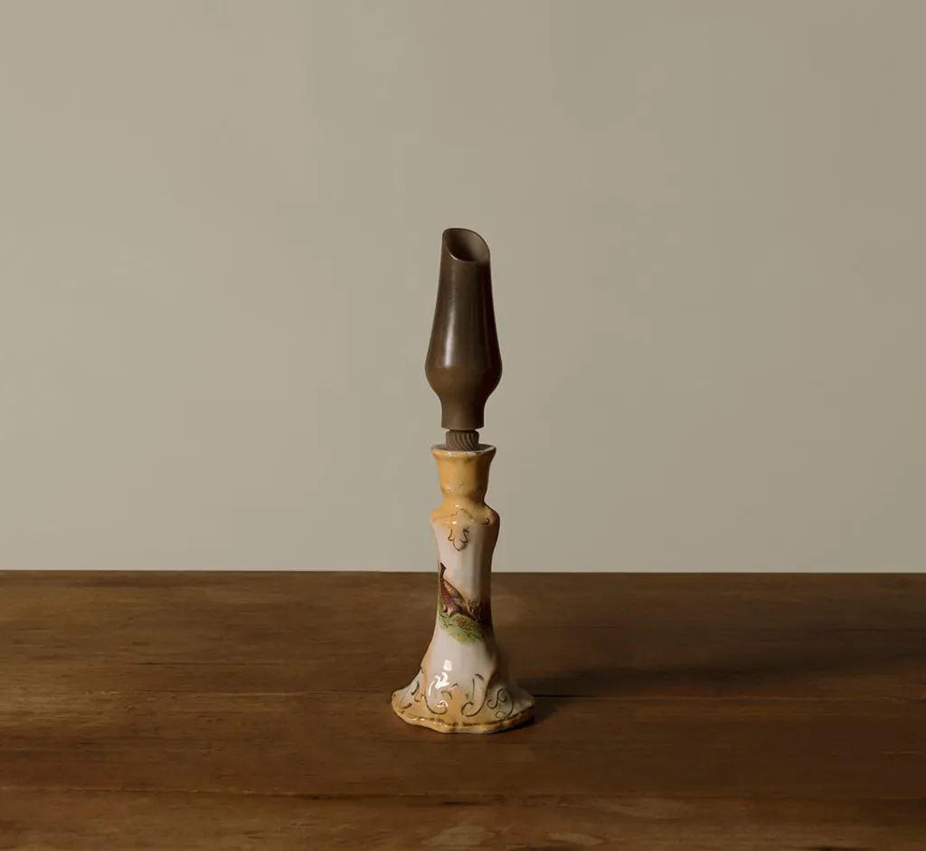 Pierce & Ward HANDS VASE CANDLE IN DARK | Candlesticks & Candles