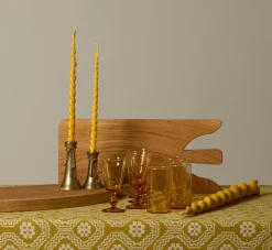 Pierce & Ward IL BUCO VITA COLOSSAL DOUBLE WICK TWISTED BEESWAX CANDLE | Candlesticks & Candles