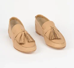 Pierce & Ward JAMIE HALLER X PW TASSEL LOAFER CAMEL | Collaborations