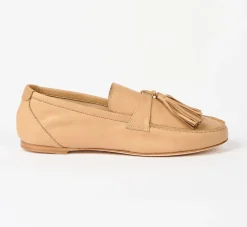 Pierce & Ward JAMIE HALLER X PW TASSEL LOAFER CAMEL | Collaborations