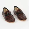 Pierce & Ward JAMIE HALLER X PW WOVEN LOAFER BLACK / BROWN | Collaborations | Gifts