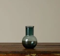 Pierce & Ward LAUSANNE HAND BLOWN GREEN GLASS ROUND CARAFE | Kitchen | Gifts
