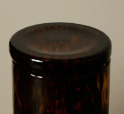 Pierce & Ward LAUSANNE HAND BLOWN TORTOISE SHELL ROUND CARAFE | Kitchen