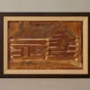 Pierce & Ward LOG CABIN BY JIMMY LEE SUDDUTH | Art