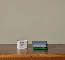 Pierce & Ward METALLIC SPONGES IN BLUE, GREEN AND SILVER | Kitchen
