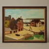 Pierce & Ward MID 20TH CENTURY DUTCH DOCK SCENE | Art