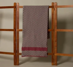 Pierce & Ward MUNGO WILLOW BEACH TOWEL IN URCHIN | Bed + Bath