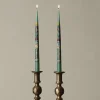 Pierce & Ward MYSTIC BY ESME TAPERED CANDLE MINT CHALACE | Candlesticks & Candles | Gifts