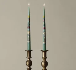 Pierce & Ward MYSTIC BY ESME TAPERED CANDLE MINT CHALACE | Candlesticks & Candles | Gifts