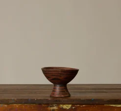 Pierce & Ward NARINO CARCHI WAX RESIST PEDESTAL BOWL | Vessels