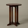 Pierce & Ward OAK AMSTERDAM SCHOOL SIDE TABLE II | Furniture