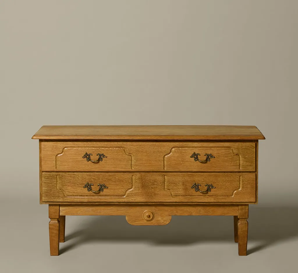 Pierce & Ward OAK HALL CHEST BY HENNING KJAERNULF, C. 1970'S | Furniture