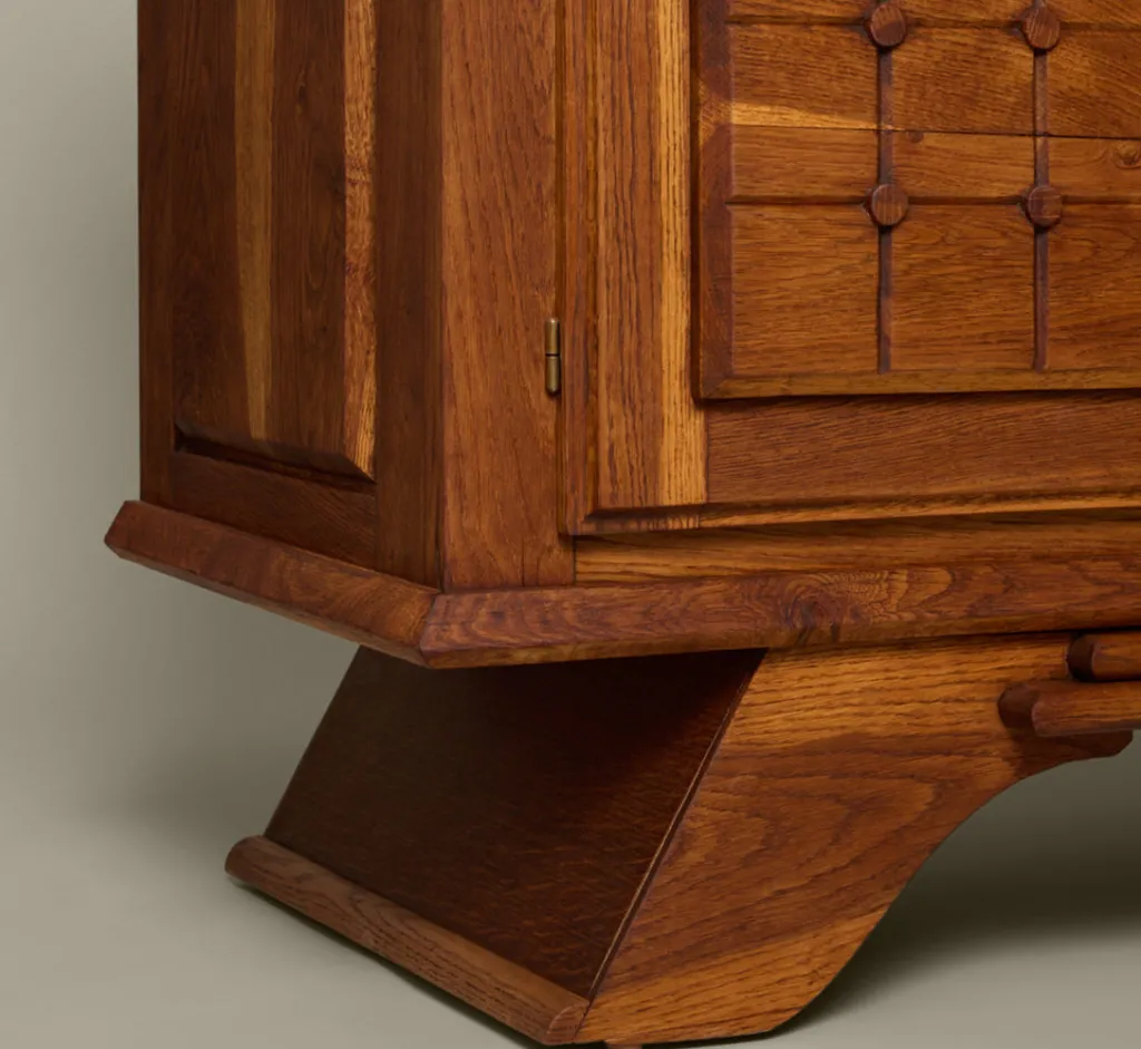 Pierce & Ward OAK SIDEBOARD IN THE STYLE OF CHARLES DUDOUYT | Furniture