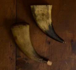 Pierce & Ward PAIR OF ANTIQUE SWEDISH HUNTING HORNS | Objets D'Art